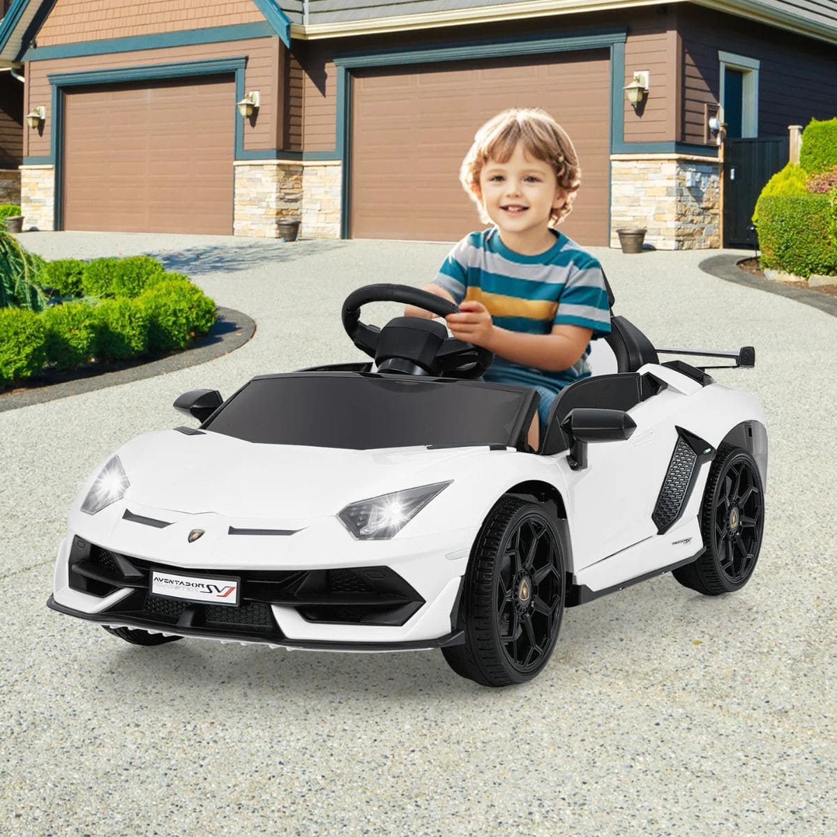 Samochód elektryczny Lamborghini dla dzieci COSTWAY