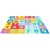 Mata piankowa edukacyjna puzzle 36 szt. 179x179cm