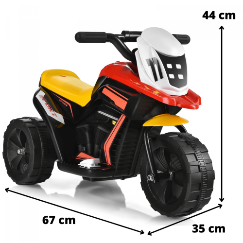 Motocykl elektryczny zabawkowy dla dzieci