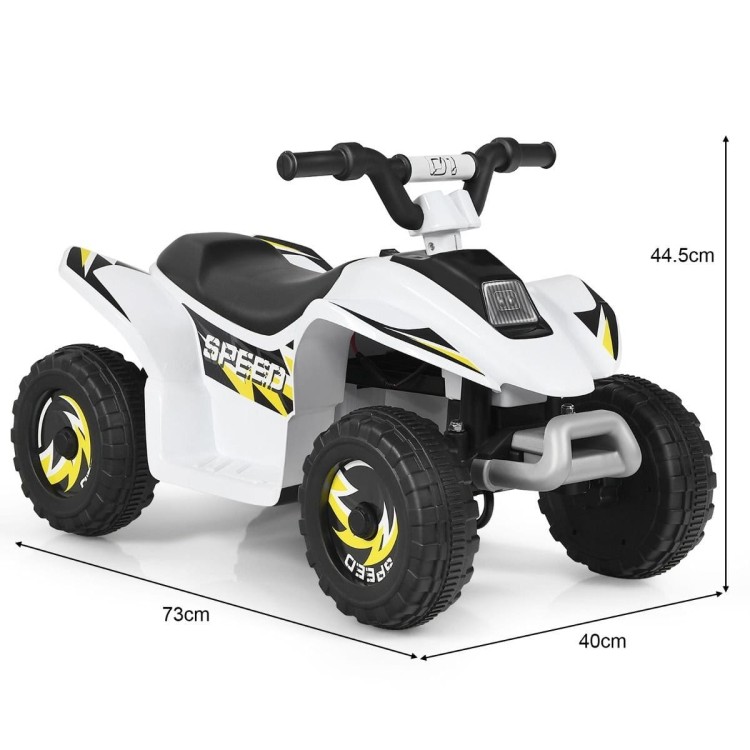 Quad dla dzieci elektryczny na akumulator 4,6 km/h