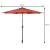 Parasol ogrodowy z solarnymi diodami led 300 cm