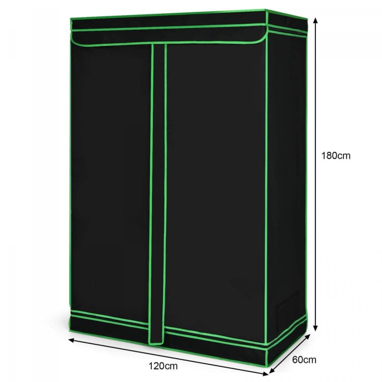 Namiot do uprawy roślin growbox 120x60x180cm