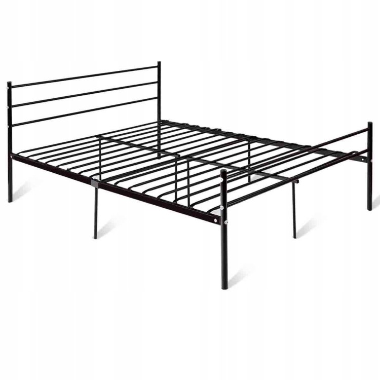 Metalowa rama stelaż łóżka 207x142 cm