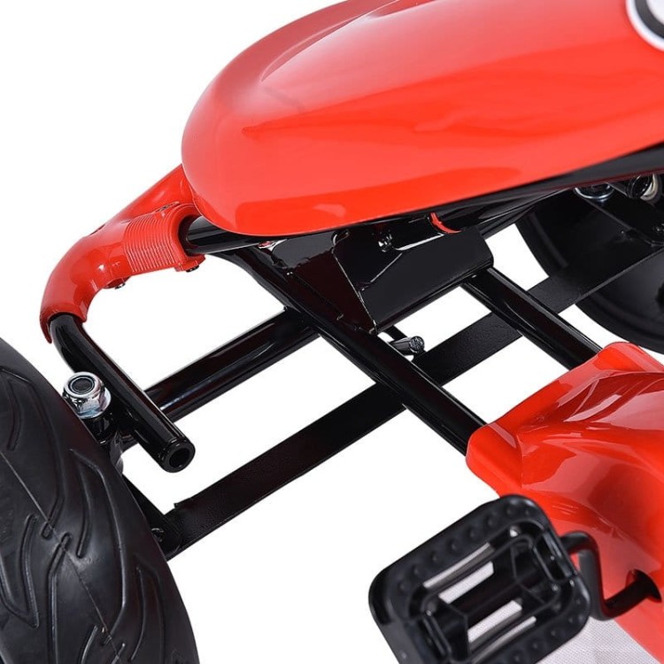 Gokart na pedały auto dla dzieci solidne koła EVA