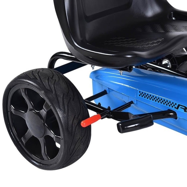 Gokart na pedały auto dla dzieci solidne koła EVA