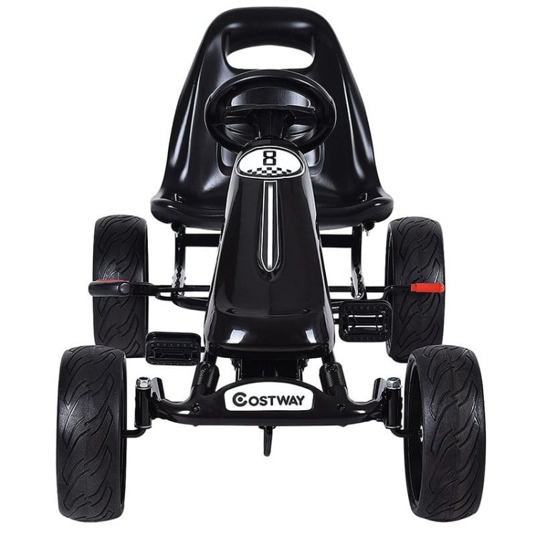 Gokart na pedały auto dla dzieci solidne koła EVA