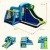 Dmuchany zamek dla dzieci 5w1 380 x 300 x 217 cm