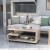 Drewniany stolik kawowy do salonu 105 x 60 x 46 cm
