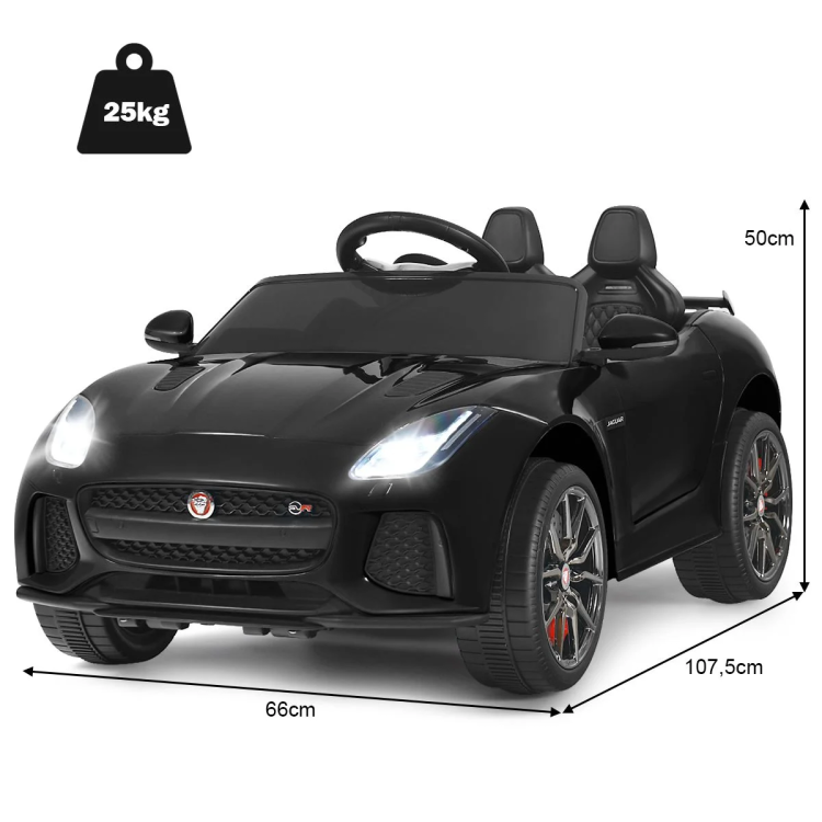 Elektryczny samochód dla dzieci Jaguar F-Type SVR