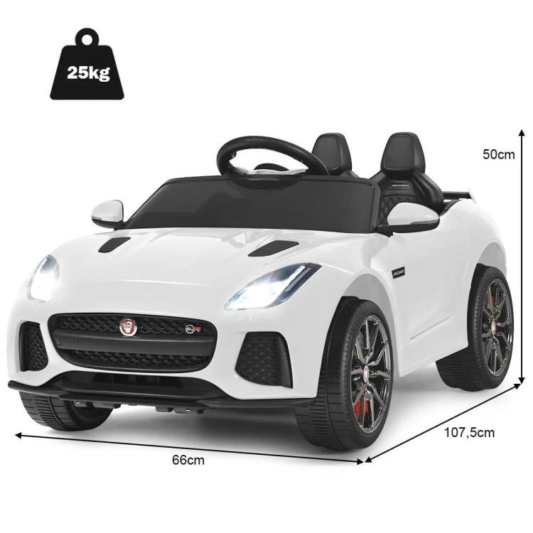 Elektryczny samochód dla dzieci Jaguar F-Type SVR