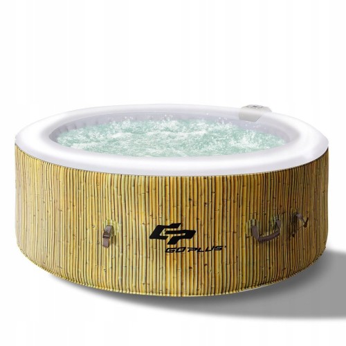 Nadmuchiwane jacuzzi z hydromasażem podgrzewane