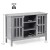 Drewniana szafka pod TV 109 x 39,5 x 77 cm
