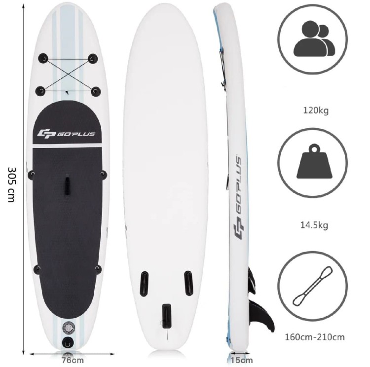 Deska SUP z akcesoriami 305 x 76 x 15 cm