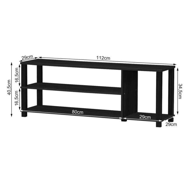 Szafka RTV do salonu pokoju sypialni 112 x 29 x 40,5 cm