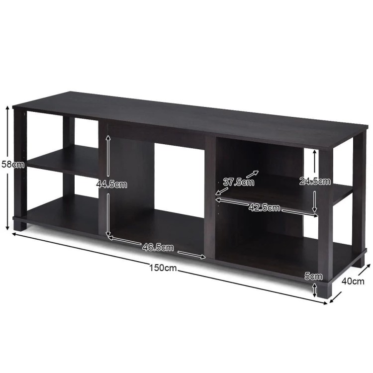 Szafka RTV, dwupoziomowa 150 x 40 x 58 cm