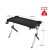 Ergonomiczne biurko do gier ze światłami LED RGB 120 x 60 x 77 cm