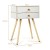 Drewniany stolik kawowy 40 x 27 x 60,5 cm