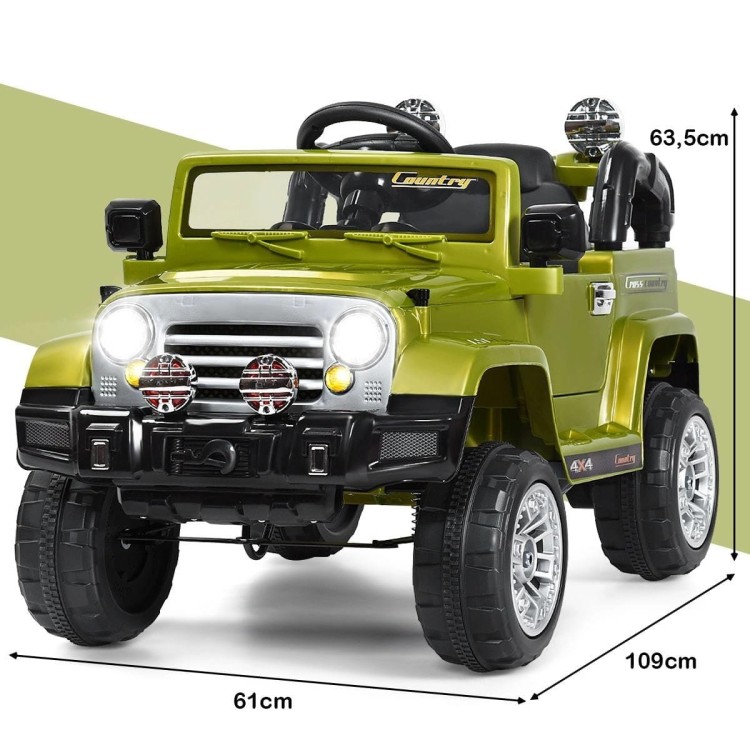 Elektryczny Jeep dla dzieci z pilotem