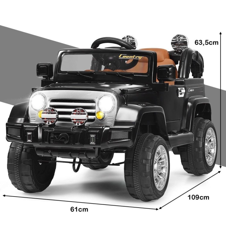 Elektryczny Jeep dla dzieci z pilotem