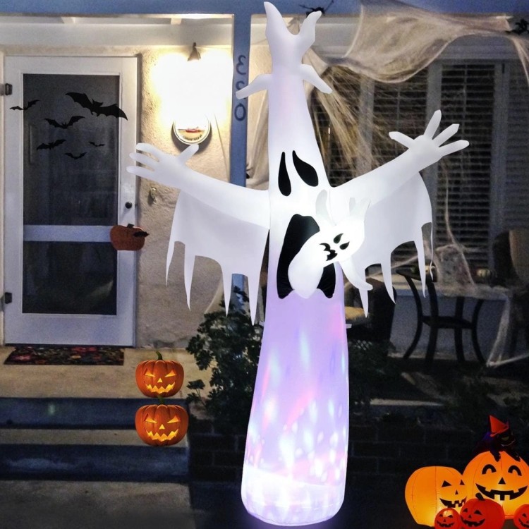 Dekoracja Halloween Gigantyczny duch 244 cm