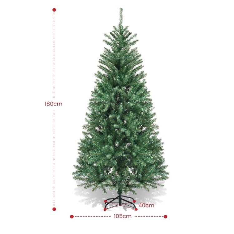 Świerkowa sztuczna choinka 180 cm