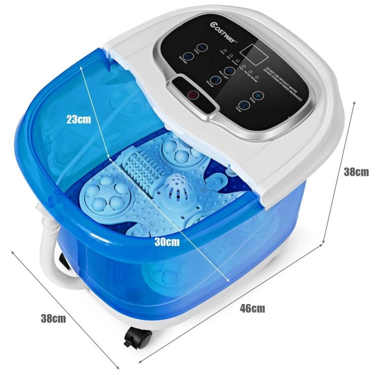 Hydromasażer shiatsu z podczerwienią do stóp 500W