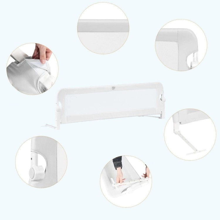 Barierka 150 cm do łóżka zabezpieczająca dziecko