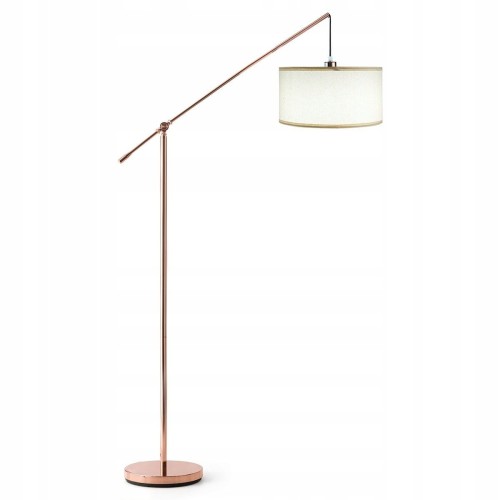 Lampa podłogowa stojąca metalowa