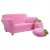 Mini sofa kanapa dla dzieci truskawka