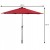 Parasol ogrodowy z solarnymi diodami led 300 cm