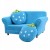 Mini sofa kanapa dla dzieci truskawka