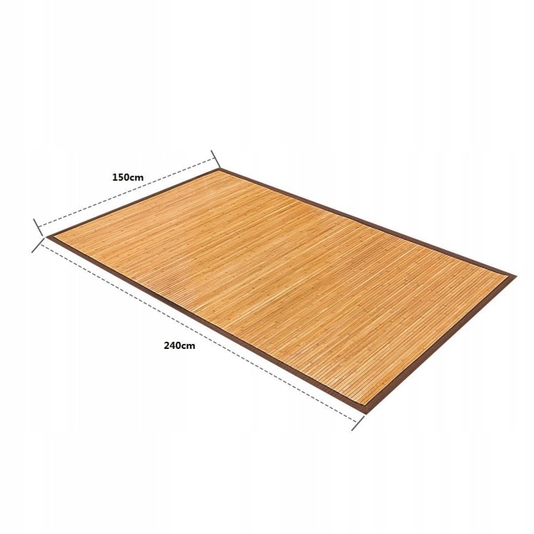 Mata bambusowa chodnik 240x150cm