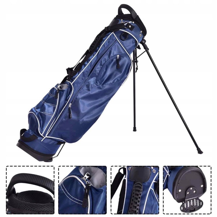 Torba na kije golfowe z 4 kieszeniami