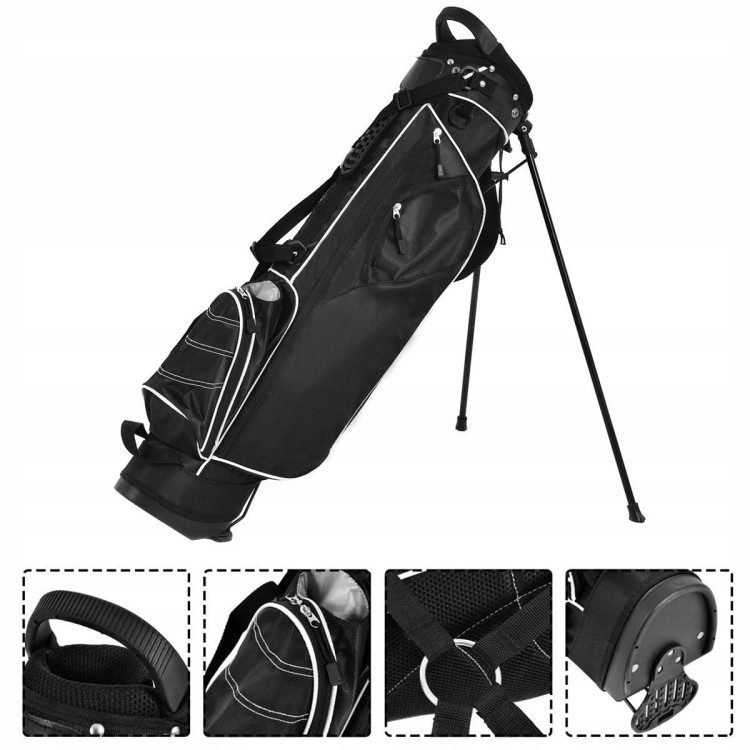 Torba na kije golfowe z 4 kieszeniami
