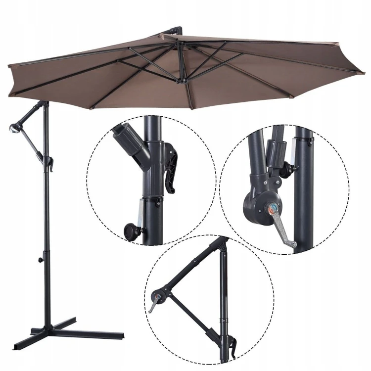 Parasol ogrodowy na balkon taras  300cm