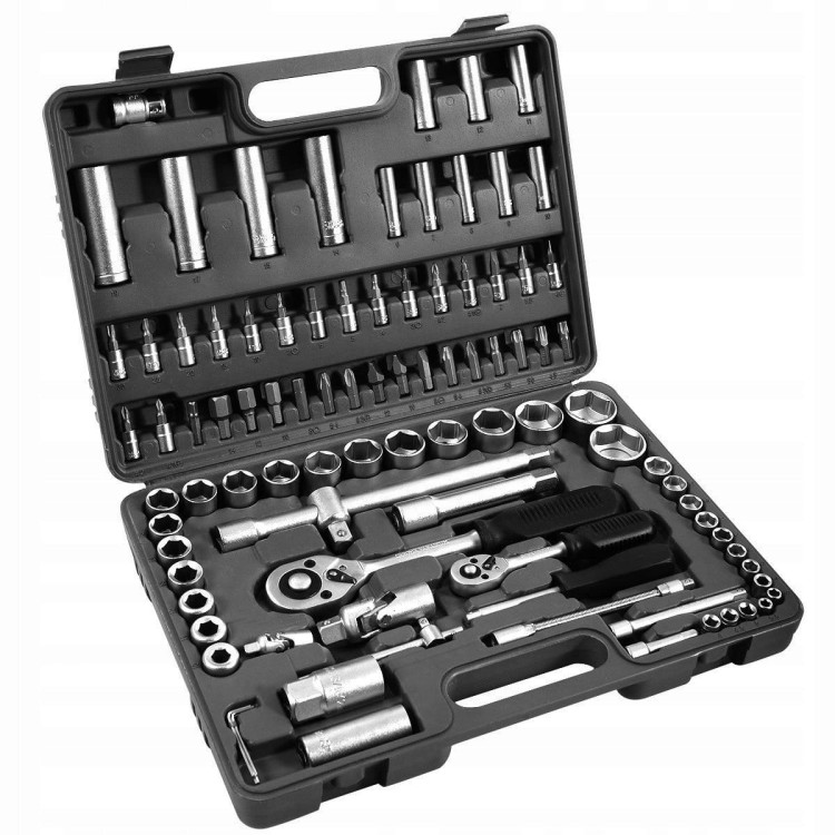 Zestaw kluczy nasadowych 1/2'' 1/4'' 94 elementy