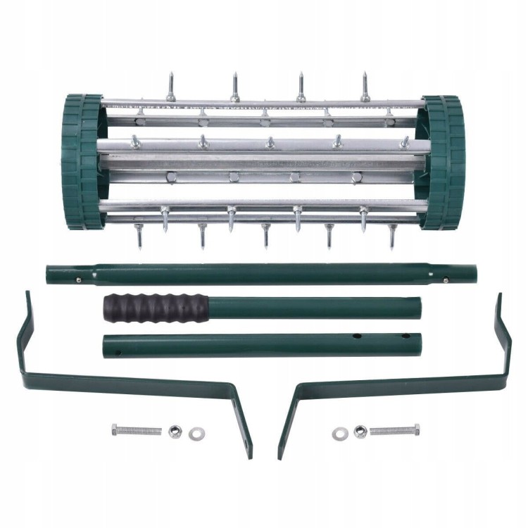 Aerator wertykulator z kolcami do trawy
