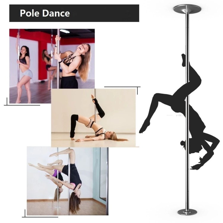 Obrotowa rura do tańca Pole Dance rozporowa