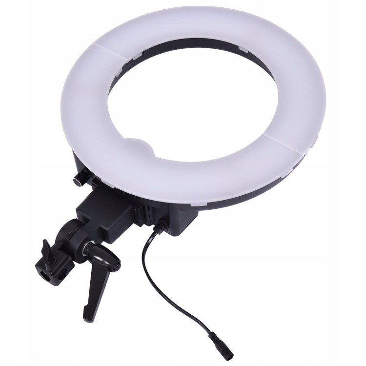 Lampa pierścieniowa fotograficzna led ze statywem