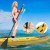 Deska sup stand up board pompowana do wiosłowania 335 cm