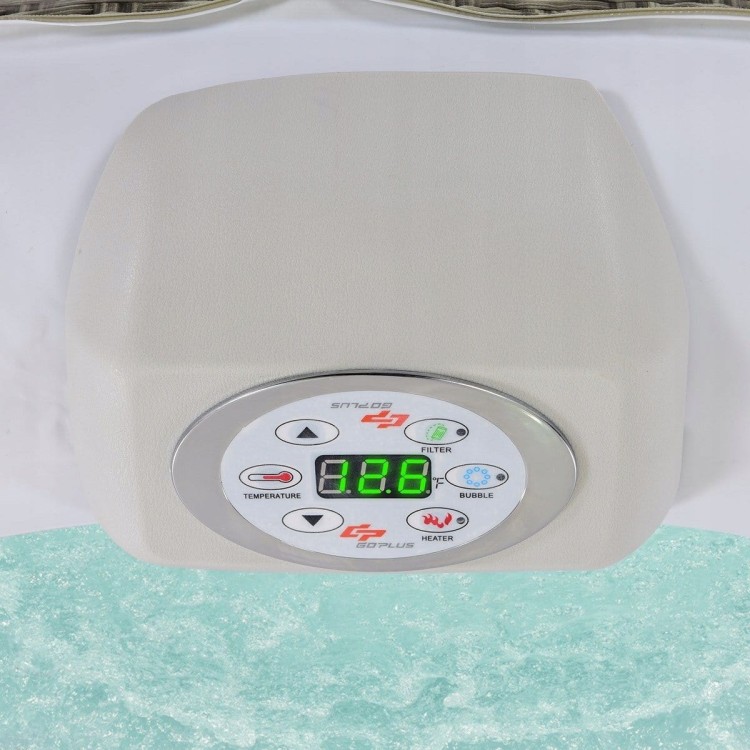 Nadmuchiwane jacuzzi z hydromasażem podgrzewane