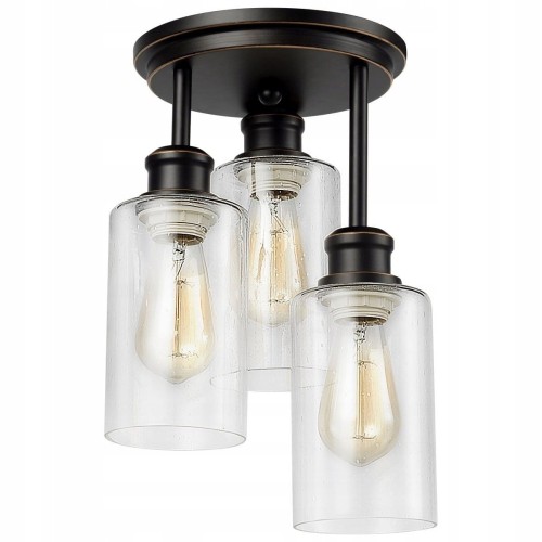 Lampa sufitowa wisząca - 3 klosze