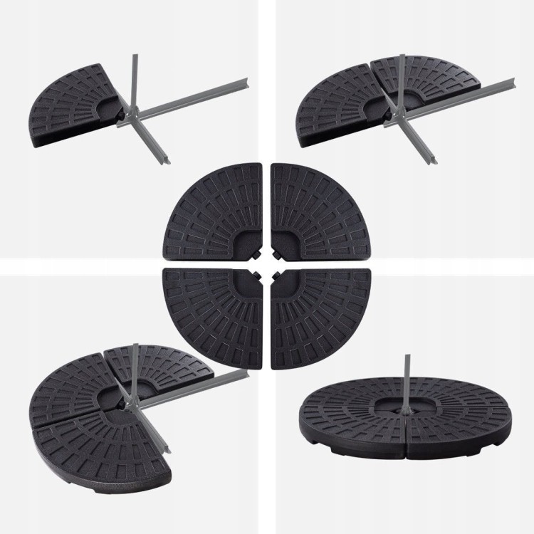 Podstawa pod parasol ogrodowy 48cm 52l