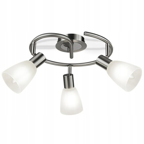 Lampa sufitowa z 3 kloszami
