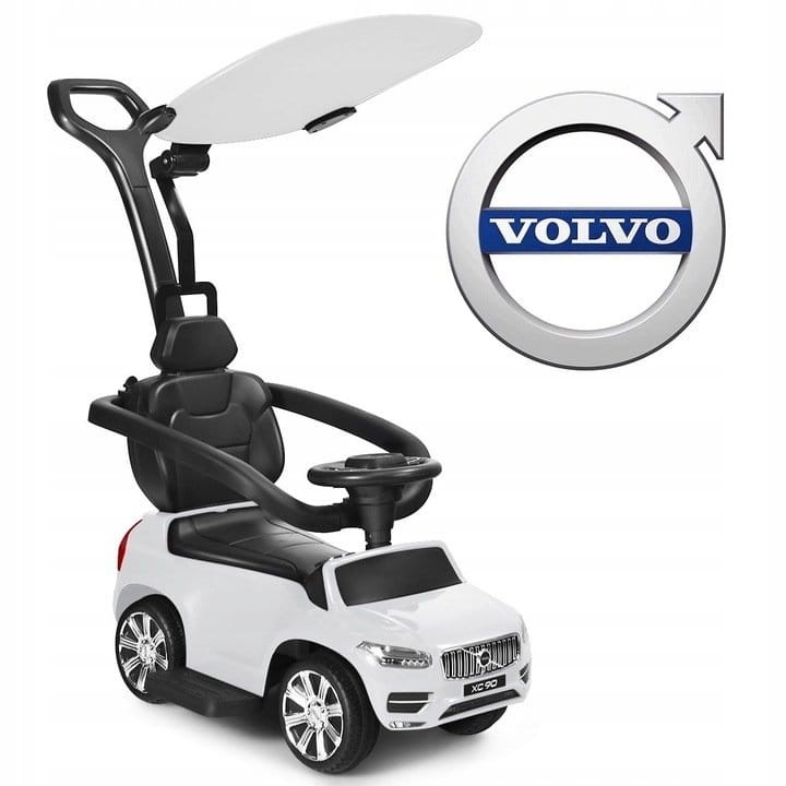 Auto jeździk dla dzieci 3w1 białe