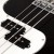 Elektryczna gitara basowa z futerałem