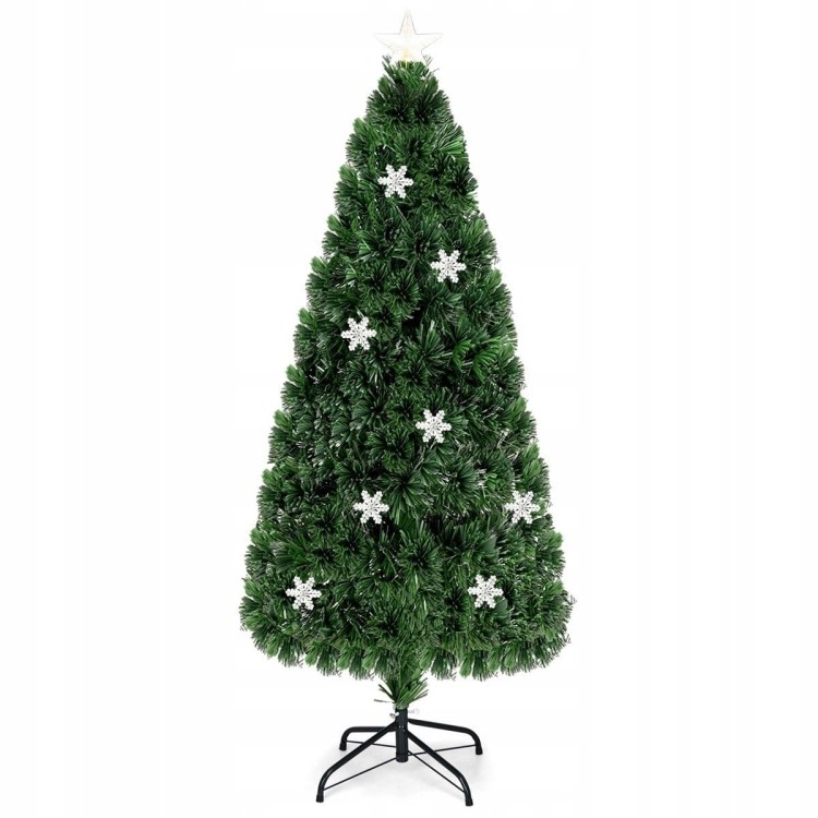 Sztuczna choinka z lampkami LED 180cm