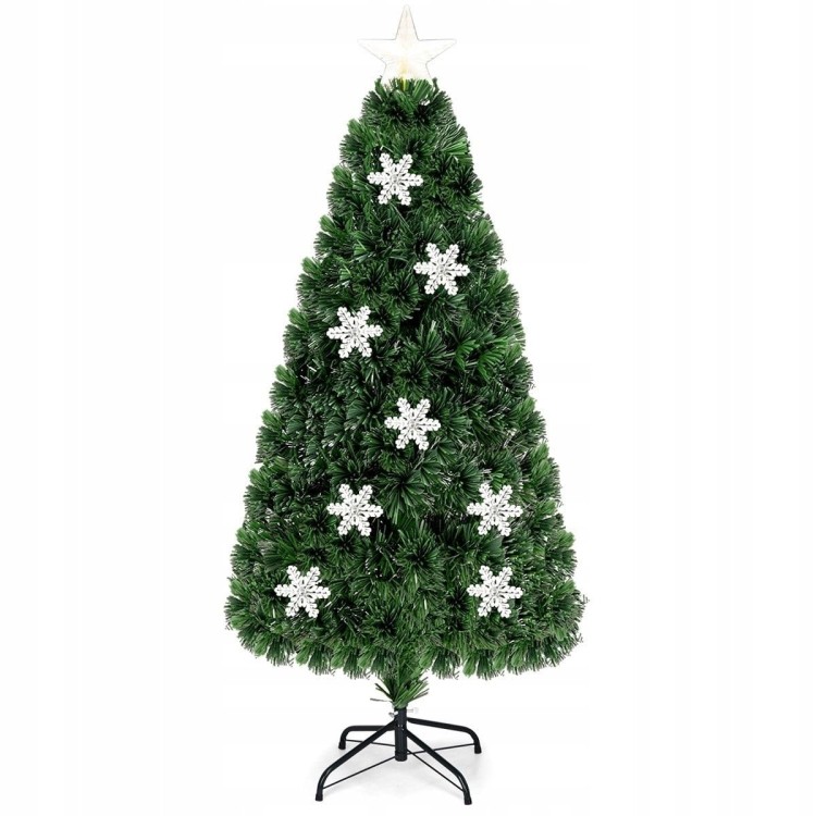 Sztuczna choinka z lampkami LED 150cm