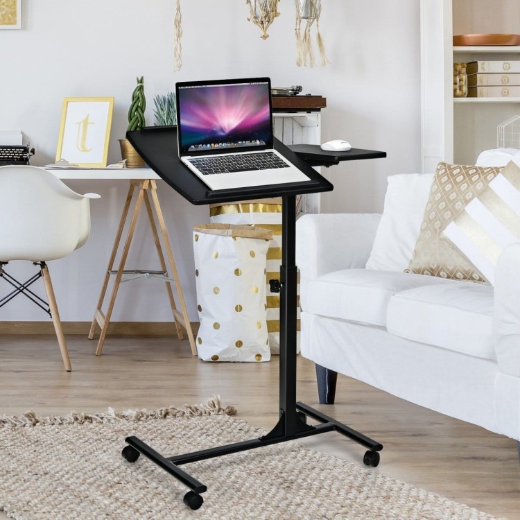 Stolik regulowany pod laptopa na kółkach