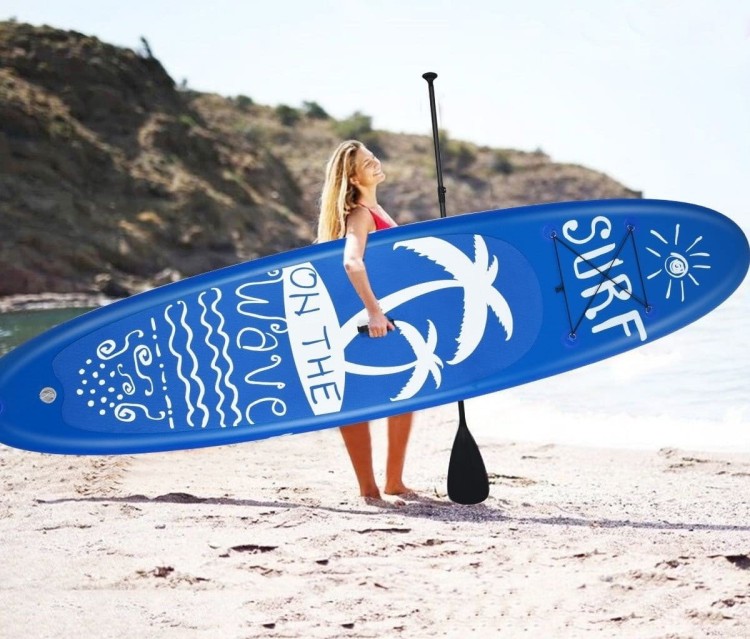 Deska SUP pompowana stand up z wiosłem 297 cm